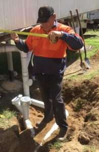 Cox Plumbing at work